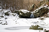 Cedar Run Falls in the Winter